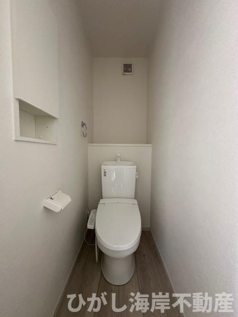 茅ヶ崎市若松町　新築戸建　全2棟　のトイレ|洗浄機能付きお手洗い