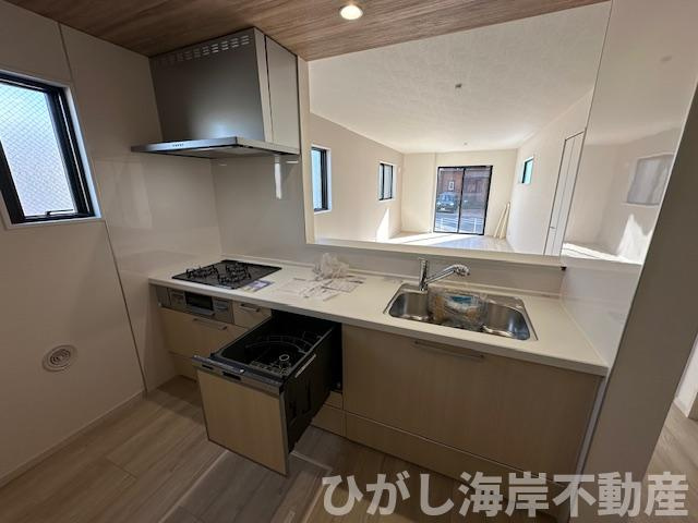茅ヶ崎市若松町　新築戸建　全2棟　のキッチン|キッチンスペース
