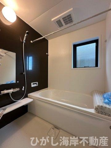 茅ヶ崎市若松町　新築戸建　全2棟　の浴室|1坪タイプ　ユニットバス