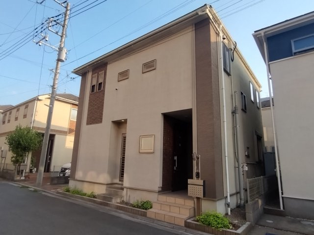 千葉市稲毛区園生町戸建の外観|外観もきれいです