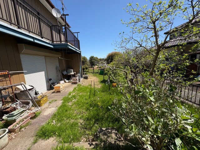 【店舗付き戸建て】香取郡多古町多古　7DKの庭|お庭の付いた物件です