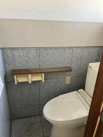 桐生市相生町三丁目戸建のトイレ|コンパクトで使いやすいトイレです