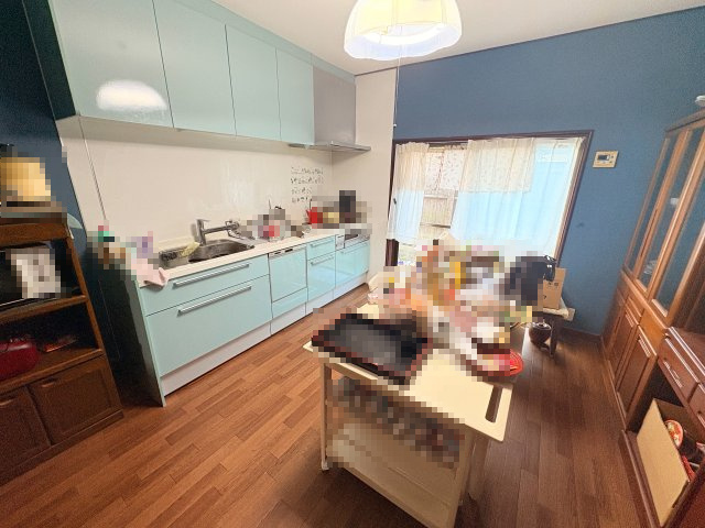 【10畳以上居室有】館山市正木　中古戸建てのキッチン|キッチンでお料理をお楽しみください