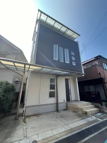 蕨市中央二丁目戸建の外観|外観は落ち着いています