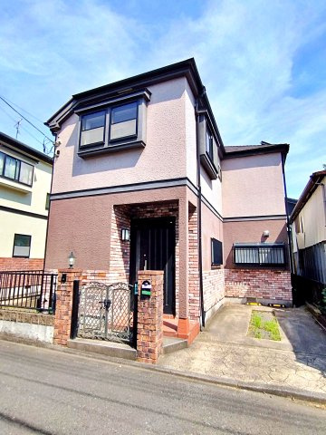 相模原市南区西大沼五丁目戸建の外観|きれいな外観です