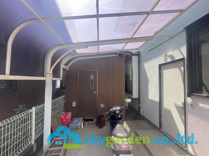 茅ヶ崎市菱沼1丁目　中古戸建の駐車場|カースペースがあります