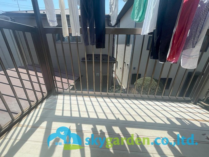 茅ヶ崎市菱沼1丁目　中古戸建のバルコニー