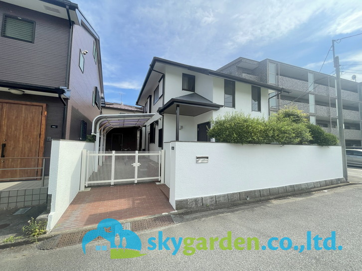 茅ヶ崎市菱沼1丁目　中古戸建の外観|外観もきれいです