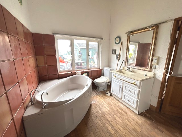 【平屋】高崎市上室田町　戸建ての浴室|お風呂で日々の疲れを落としましょう