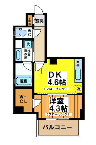 【間取り】 | グランジュール明大前
