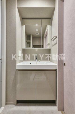 【洗面所】 | プラウドフラット大井町 | スペースが確保できる洗面所です