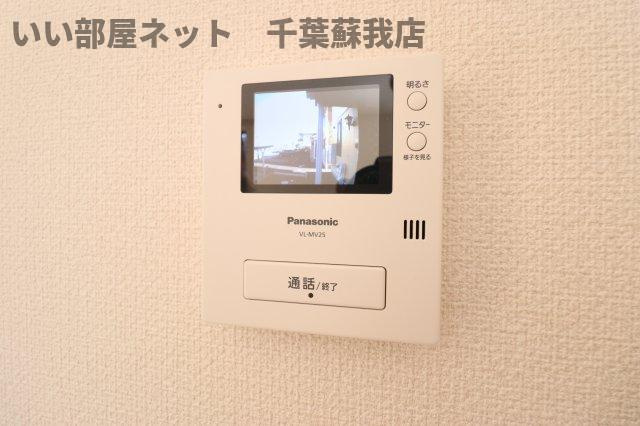 サンハイム学園前　Ｂのセキュリティ|TVモニターホン付きでセキュリティ面も安心！