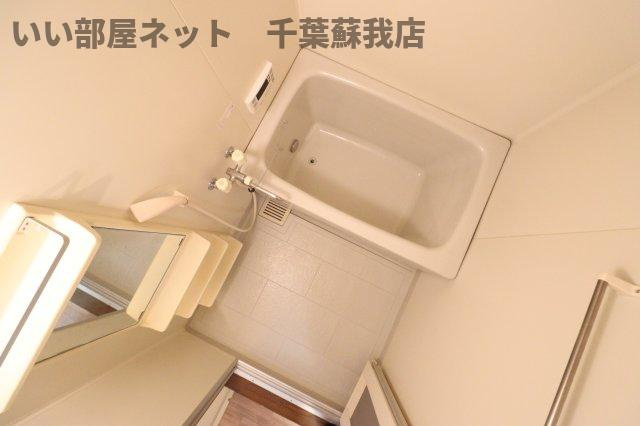 サンハイム学園前　Ｂの浴室|お風呂で日々の疲れを落としましょう