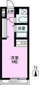 角部屋・２面採光の１Ｒ