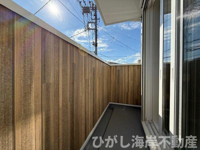 茅ヶ崎市本村１丁目　新築戸建のバルコニー|２Fバルコニー