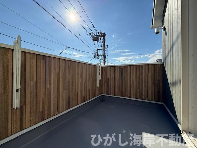 茅ヶ崎市本村１丁目　新築戸建のバルコニー|３Fバルコニー