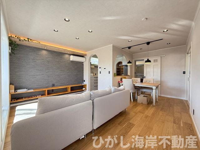 茅ヶ崎市本村１丁目　新築戸建のダイニング|16.7帖　LDK