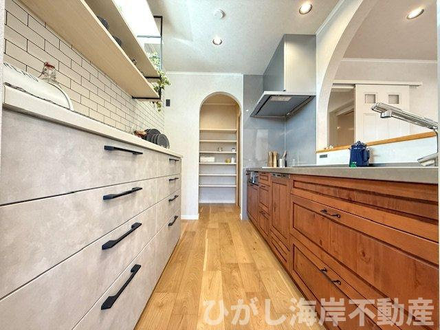 茅ヶ崎市本村１丁目　新築戸建のキッチン|キッチンスペース