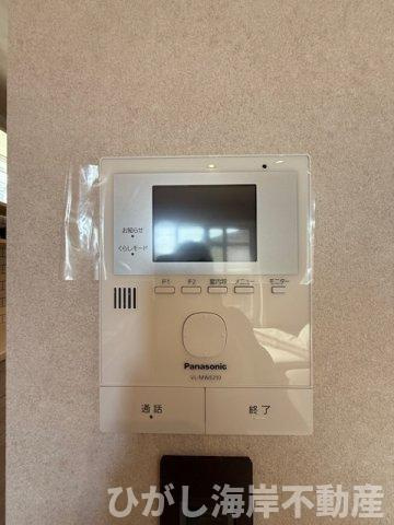 茅ヶ崎市本村１丁目　新築戸建のセキュリティ|TVモニター付きインターフォン