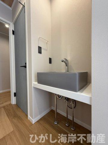 茅ヶ崎市本村１丁目　新築戸建の洗面所|セカンド洗面台