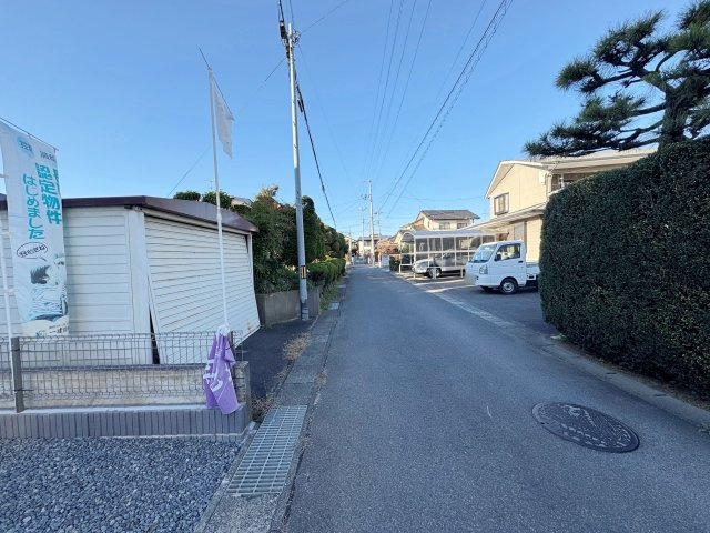 新築戸建・新築建売　福島市南沢又河原前【長期優良住宅認定】北沢又小・信陵中の前面道路含む現地写真