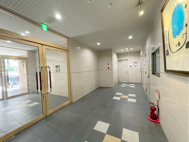 M’プラザ新大阪弐番館のロビー