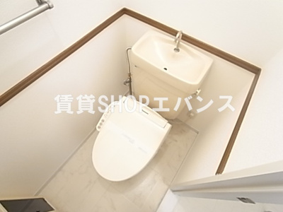 【トイレ】 | ハイツカテリーナⅠ号棟 | 落ち着いたトイレです