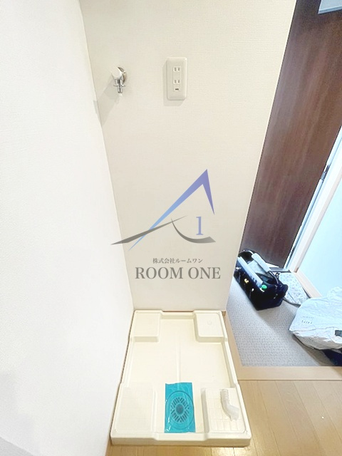 ラ・フォレスタの設備|洗濯機置き場です。