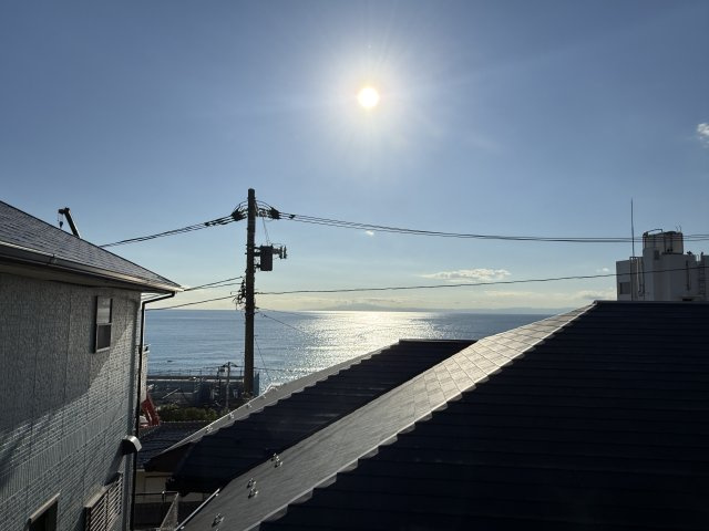海一望！贅沢なロケーション　リゾートハウスの展望|海を臨む