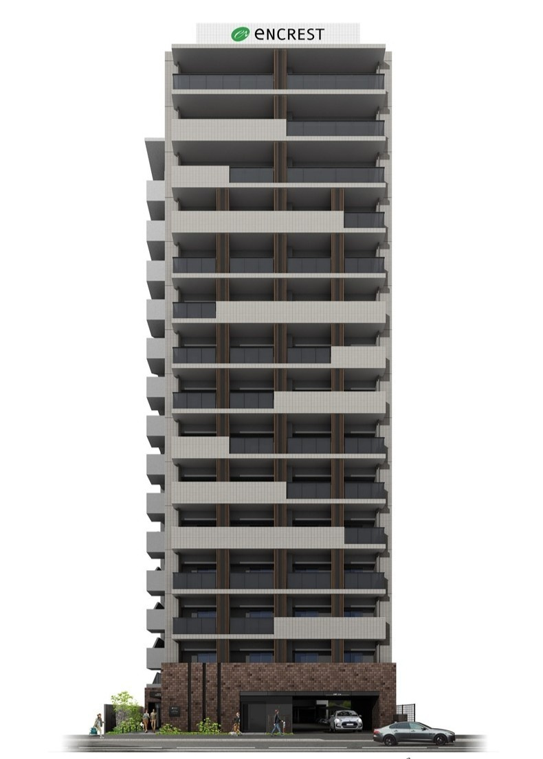 エンクレスト博多PARKSIDEの外観