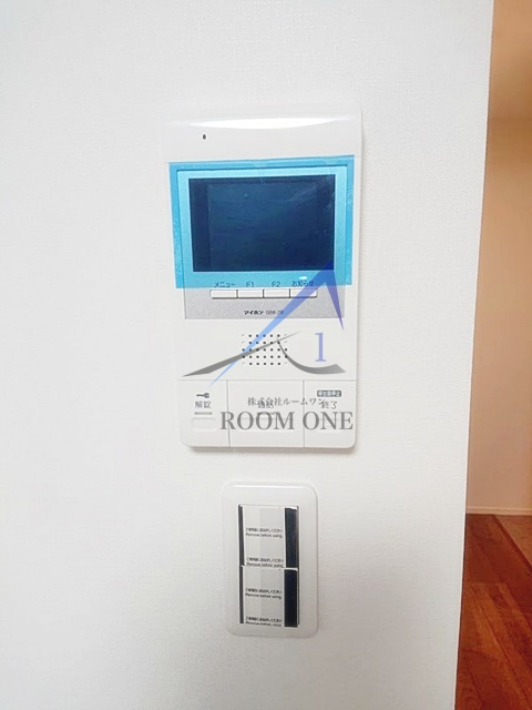 Sincrease中村橋のセキュリティ|モニター付きインターホンです。