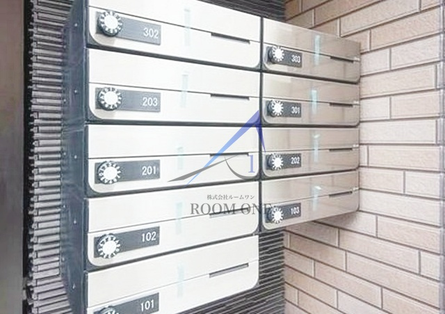 グランクオールMUSAKOのその他共用部分|集合ポストです。