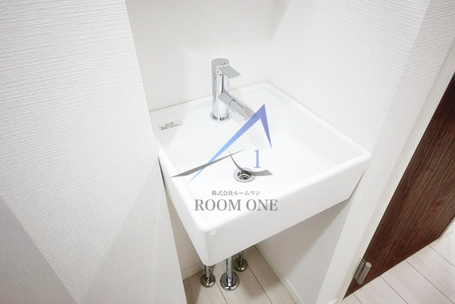 グランクオールMUSAKOの洗面所|洗面台です。