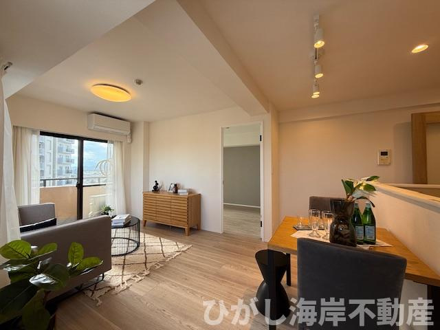 ライオンズプラザ茅ヶ崎のダイニング|新規リフォーム完了！　13.7帖　LDK