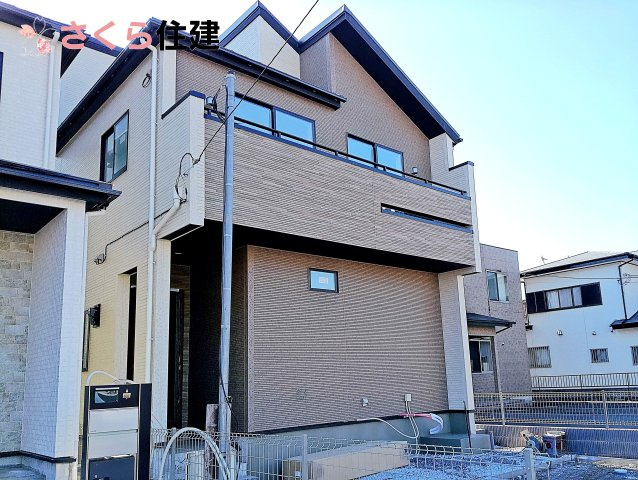 宇都宮市清原台1丁目　1号棟の外観|ゆいの杜西駅まで徒歩4分で通勤、通学に便利な立地になります◎