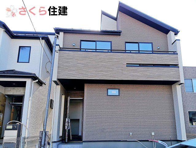 宇都宮市清原台1丁目　1号棟の外観|スーパー、コンビニまで徒歩圏内◎太陽光発電システム付き住宅です◎