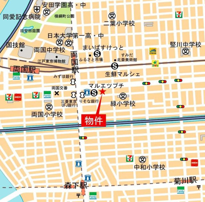 【地図】 | オーベルアーバンツ両国