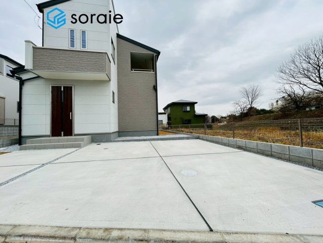 所沢市北野南第2　全4棟　新築戸建　リーブルガーデンの駐車場|2/24　撮影