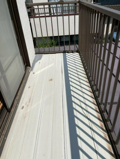 【中古】入間郡毛呂山町前久保南リフォーム中古住宅のバルコニー|陽当り良好なバルコニーです！