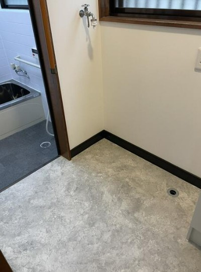 【中古】入間郡毛呂山町前久保南リフォーム中古住宅のランドリースペース|洗濯スペースです