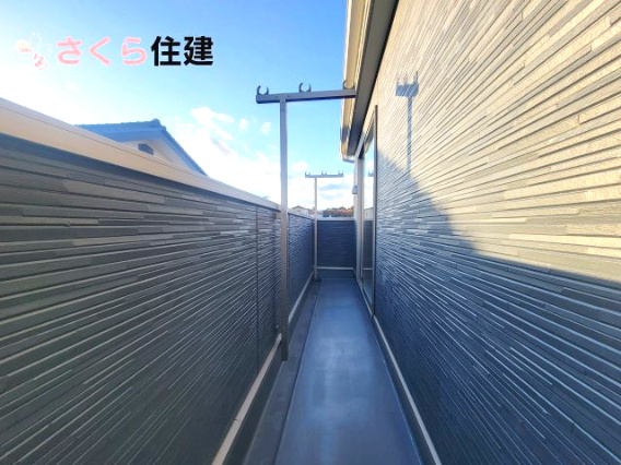 クレイドルガーデン今泉町第4のバルコニー|南面に面したバルコニーでお洗濯もカラッと乾きます◎