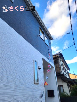 クレイドルガーデン今泉町第4の防犯設備|玄関には防犯カメラが設置済みでセキュリティ面も安心です◎