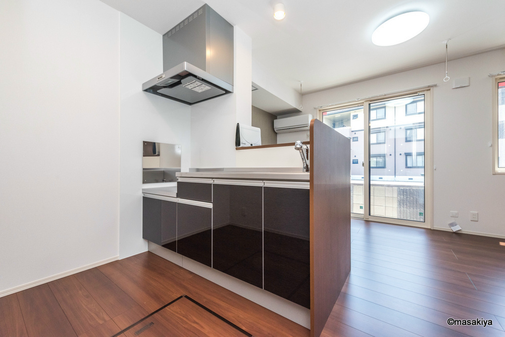 チャス　レジデンス　Ⅰのキッチン|カウンターキッチン