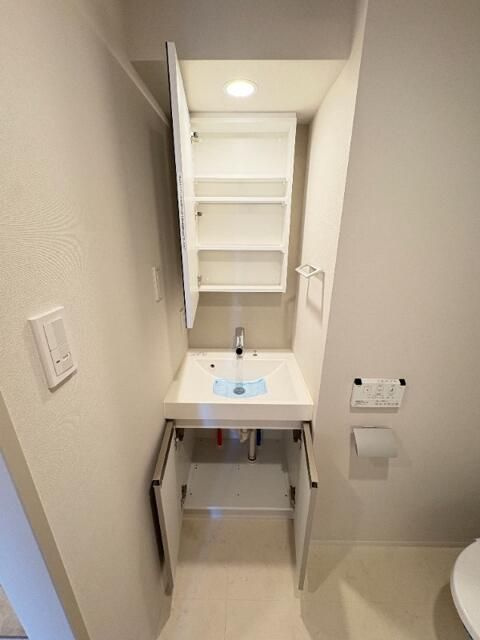 クロスレジデンス神田神保町の洗面所