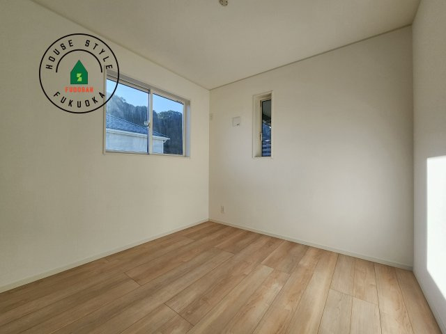 糸島市二丈深江第3-7棟（2号棟）の内観：施工例|元気いっぱいのお子様が活躍するお部屋です。