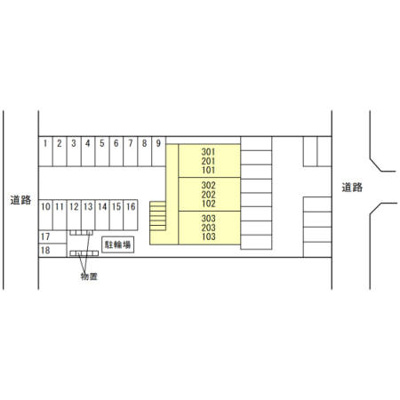 【区画図】 | フェリーチェ光陽