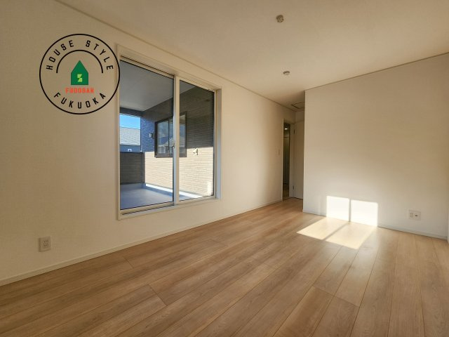 糸島市二丈深江第3-7棟（4号棟）の内観：施工例|主寝室です。