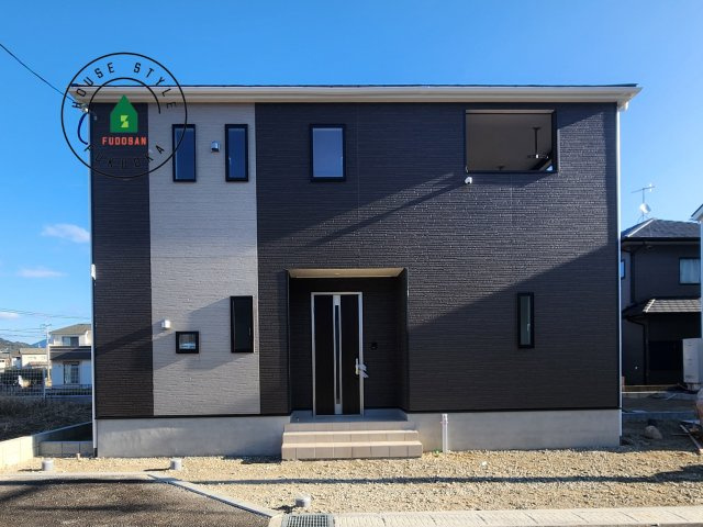 糸島市二丈深江第3-7棟（4号棟）の外観|デザイン性のある外観です。