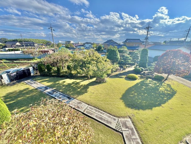 下妻市大園木中古戸建の庭