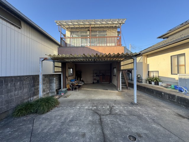 下妻市大園木中古戸建の駐車場